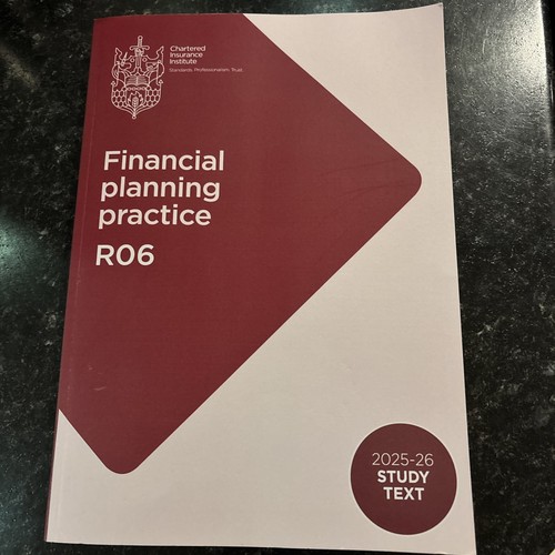 R06 financial planning - r06,