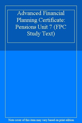 Advanced financial planning - advanced,