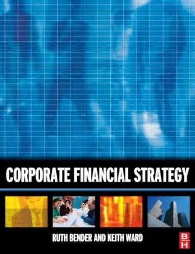 Corporate financial strategy - corporate,
