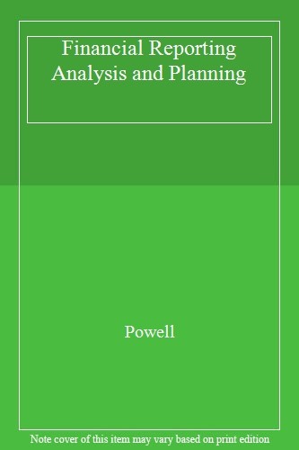 Financial reporting analysis - reporting,